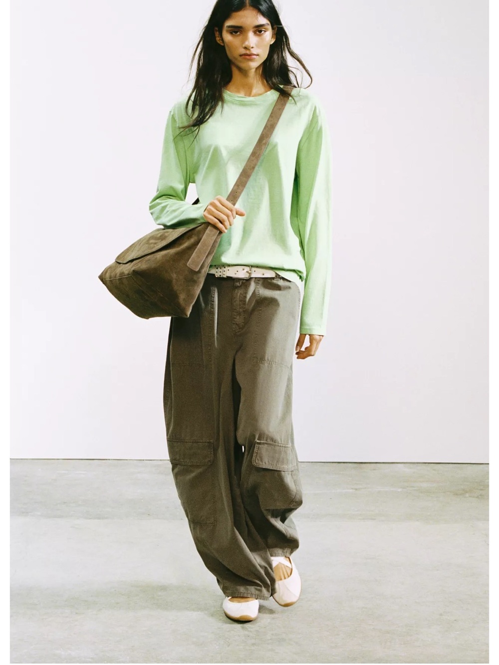 Zara Oversized Cargo Pants